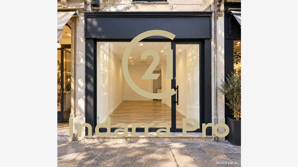 Droit au bail local commercial 30m² à Biarritz 