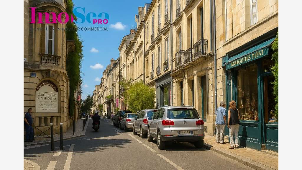 Bail à céder local d'angle 20m² Bordeaux Chartrons
