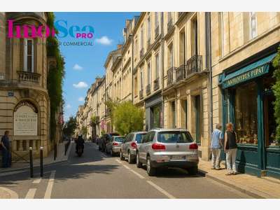 Bail à céder local d'angle 20m² Bordeaux Chartrons