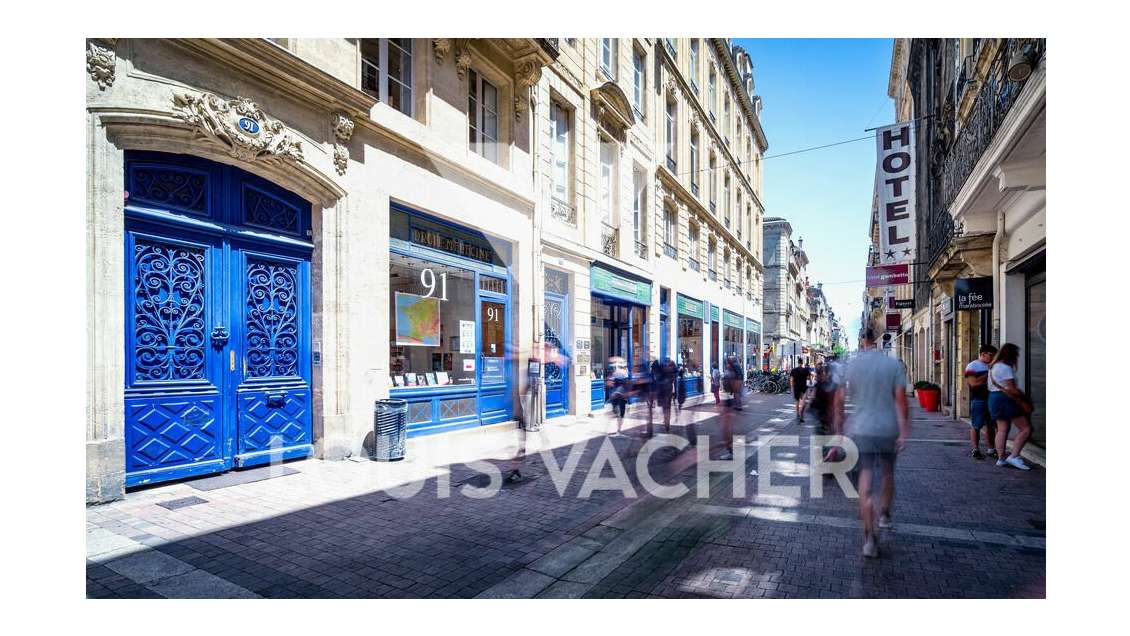 Cède droit au bail de 50m² Bordeaux Rue piétonne 