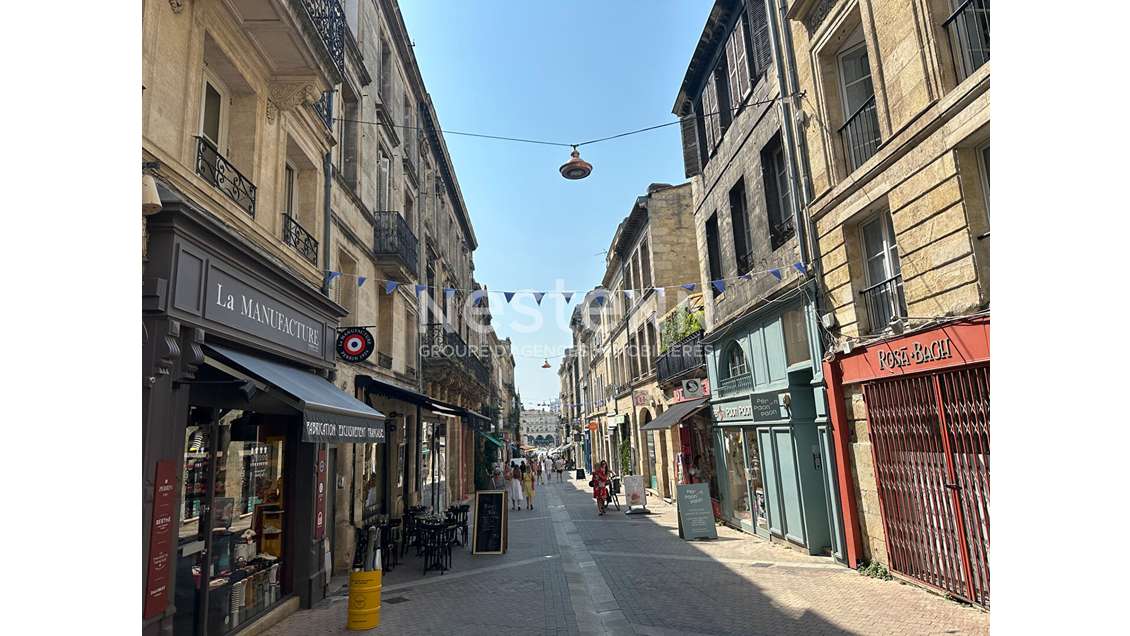 Cession de Bail 61m² rue des Remparts à Bordeaux