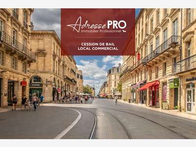 Droit au bail local 41m² à Bordeaux centre