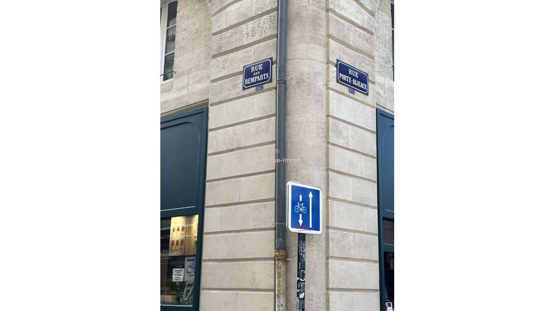 Cession droit au bail local + appart à Bordeaux