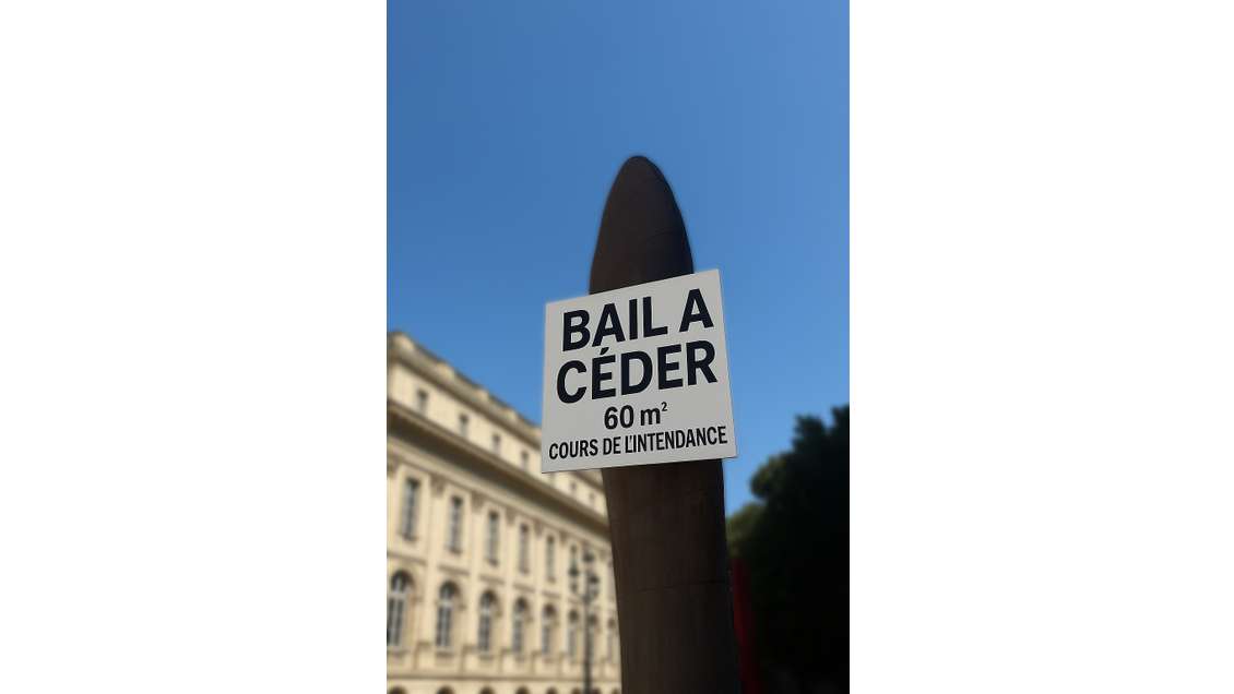 Bail à céder local 60m² empl N°1 à Bordeaux  