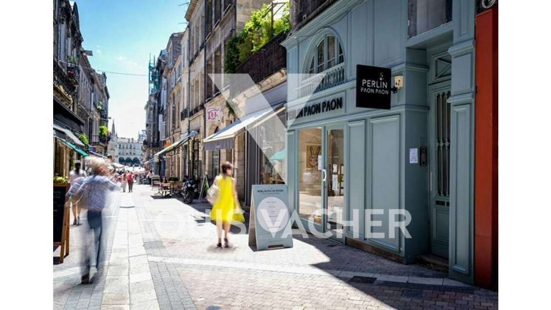 Local commercial de 76m² à céder à Bordeaux centre