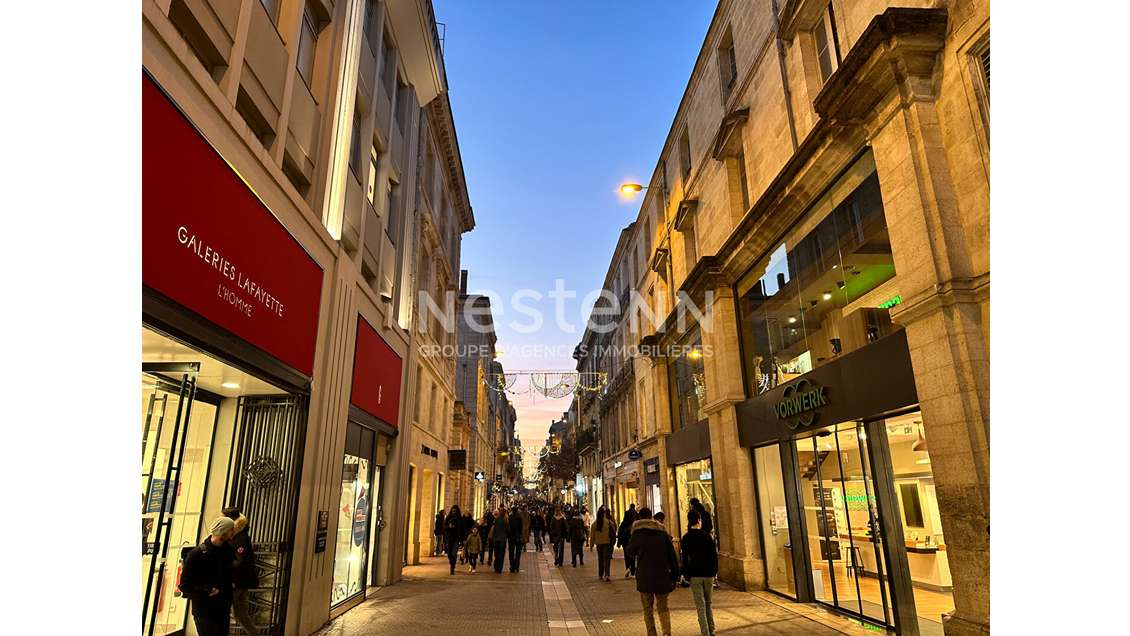 Cession de bail local 45m² Bordeaux Triangle d'Or