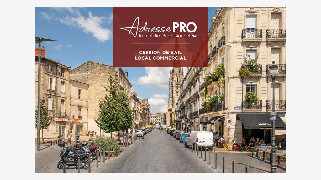 Cède droit au bail 24m² sur les quais de Bordeaux