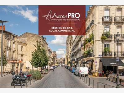 Cède droit au bail 24m² sur les quais de Bordeaux