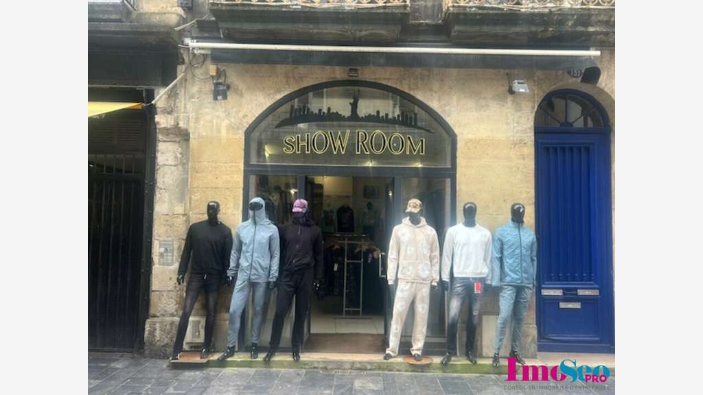 Bail à céder local 105m² rue piétonne de Bordeaux