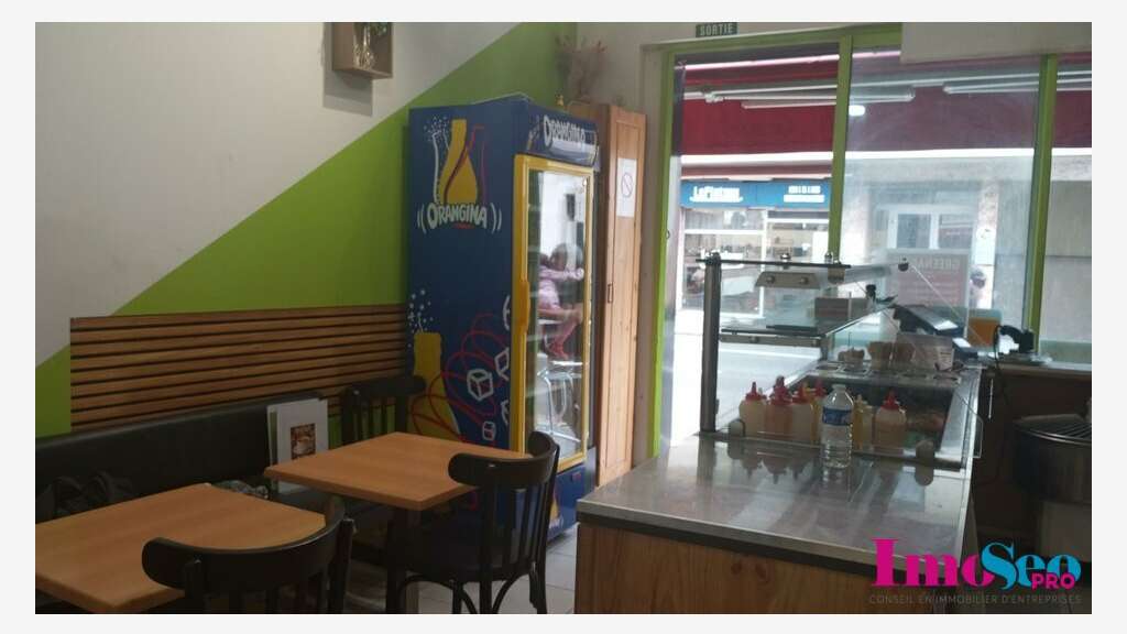 Cède dab restauration 28m² à Bordeaux axe passant