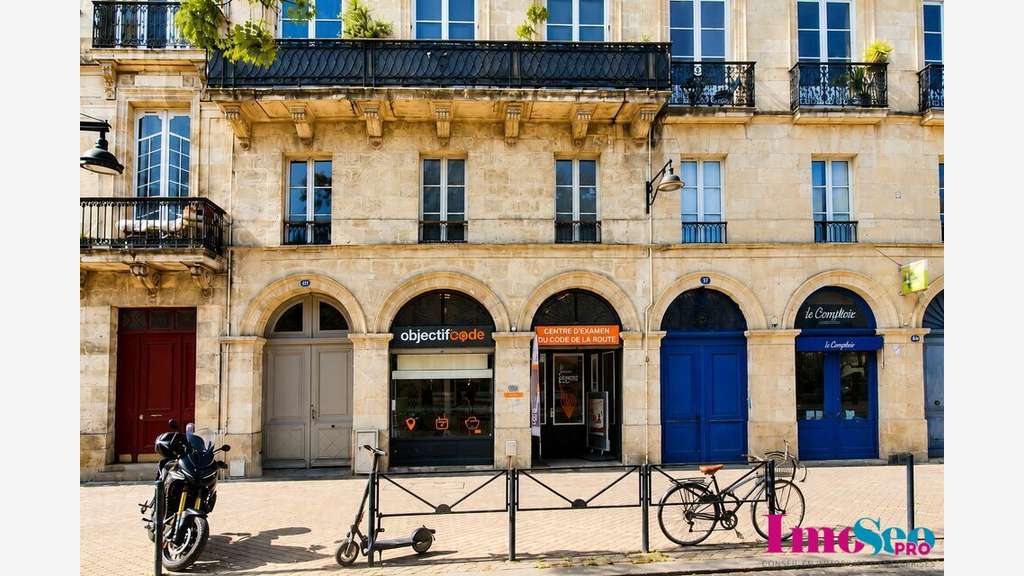 Local commercial 60m² à céder à Bordeaux Chartrons
