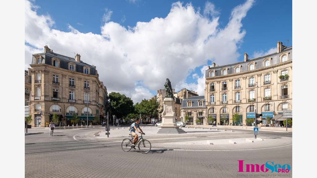 Cède bail local commercial 150m² à Bordeaux Tourny