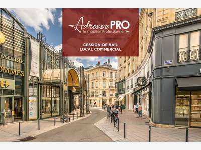 Droit au bail local 75m² à Bordeaux Grands Hommes