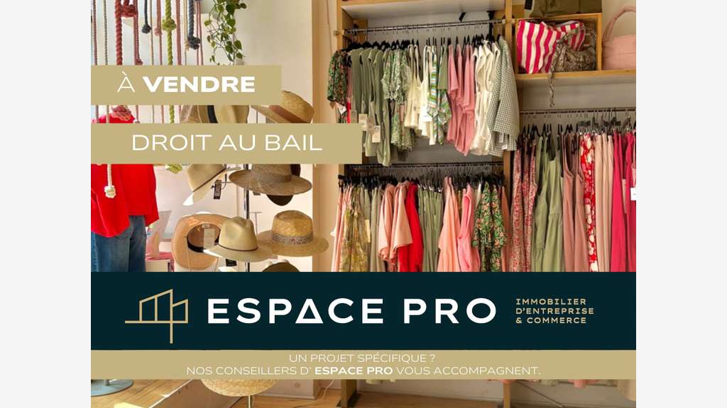 Cession de droit au bail local 45m² à Caen centre
