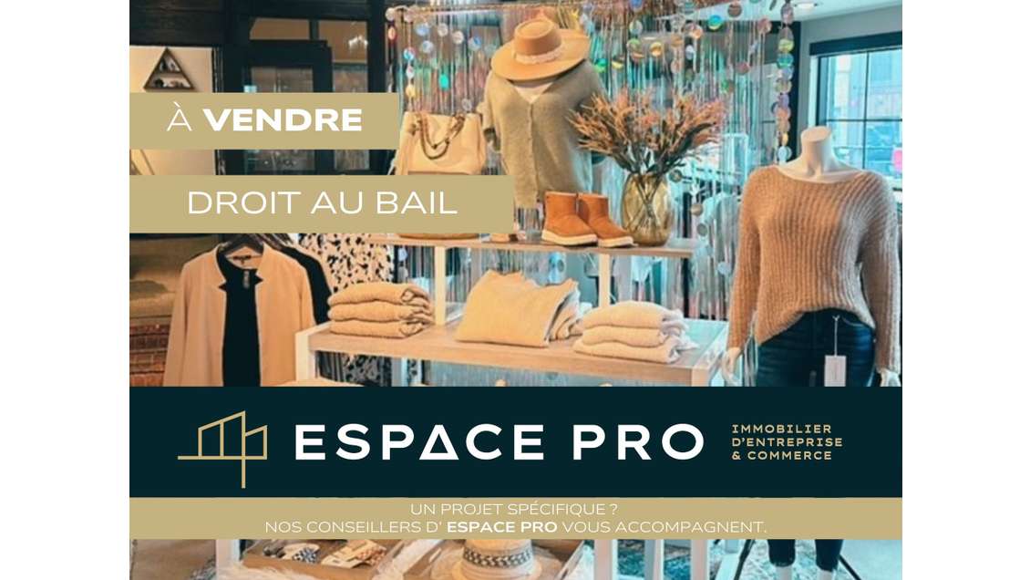 Cession de bail local de 36m² axe passant Caen