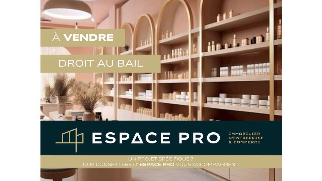 Cession de bail local 35m² empl N°1 à Caen