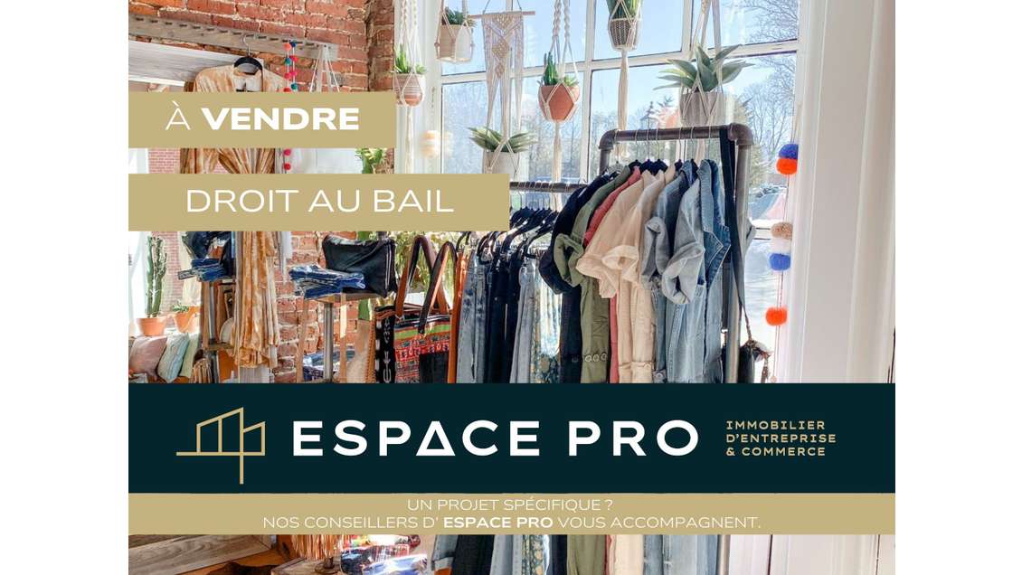 Cession de bail local 120m² empl N°1 à Caen