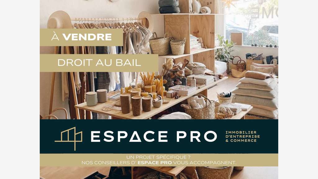 Cession de bail local commercial de 55m² à Caen