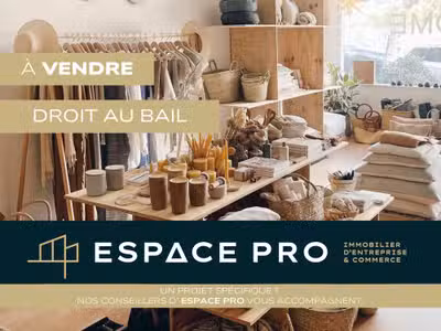 Cession de bail local commercial de 55m² à Caen
