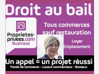 Droit au bail local commercial 45m² à Cancale