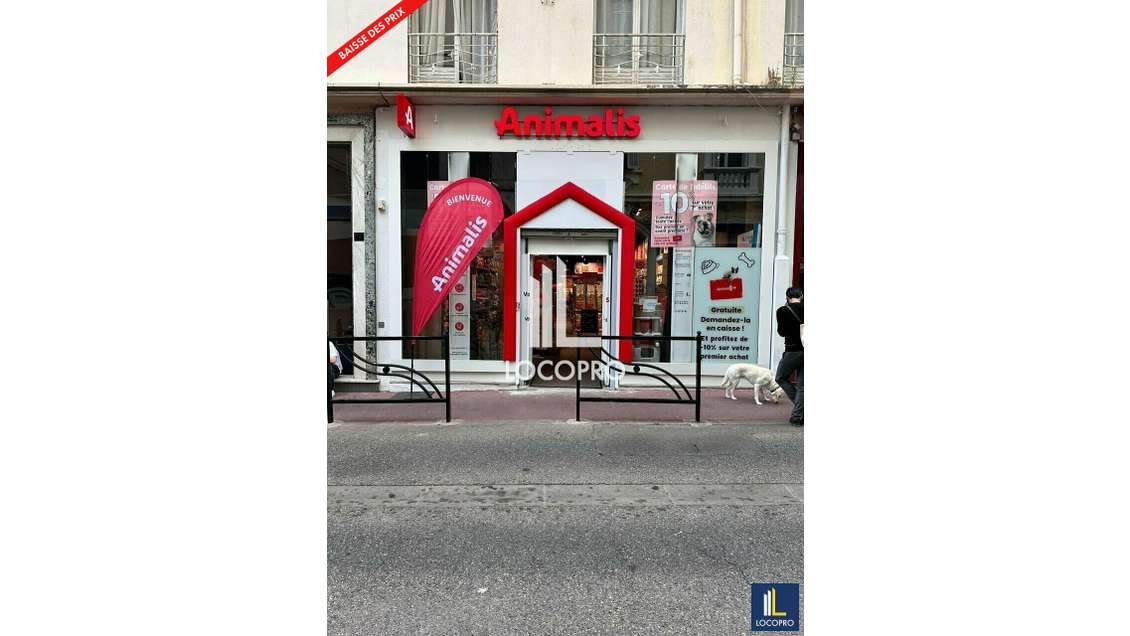 Cession bail local 272m² empl stratégique Cannes