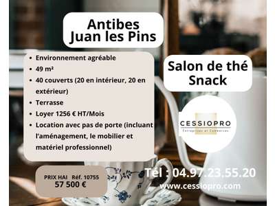 Cession droit au bail Locaux commerciaux - Boutiques à Antibes