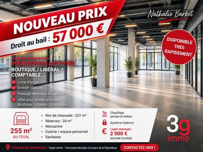 DAB local prêt à porter 475m² Châlons-en-Champagne