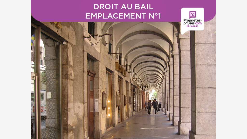 Cession de bail 25m² empl N°1 Chambéry centre