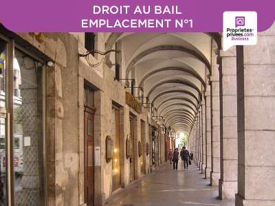 Cession de bail 25m² empl N°1 Chambéry centre