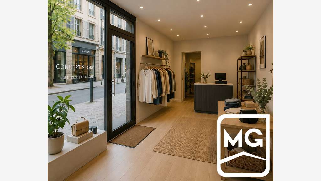Droit au bail local commercial 60m² à Chambéry