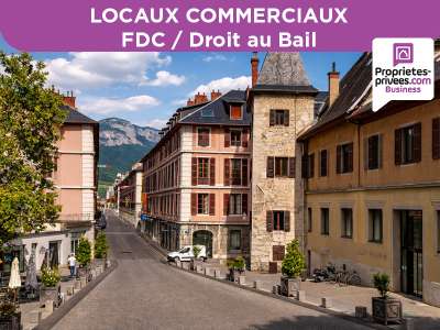 Cède droit au bail local 107m² Chambéry St Léger