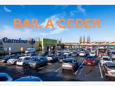 Droit au bail 61m² à louer C.C. Champs-sur-Marne
