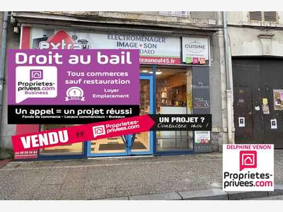 Cession de bail de 65m² à Châteauneuf sur Loire