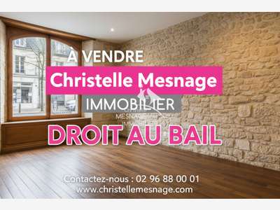 Droit au bail 35m² prêt à porter à Dinan centre