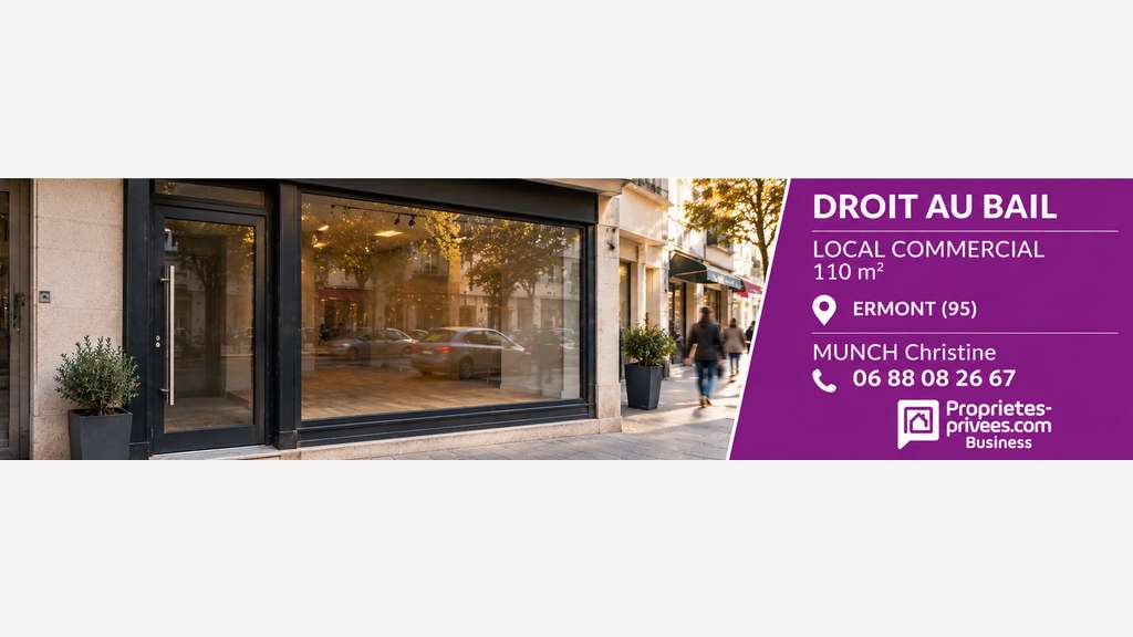 ERMONT CENTRE-VILLE - EMPLACEMENT COMMERCIAL