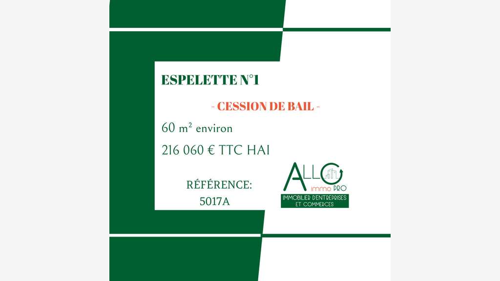 DAB boutique 60m² empl N°1 à Espelette