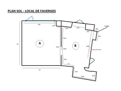 Cession droit au bail Locaux commerciaux - Boutiques à Faverges-Seythenex