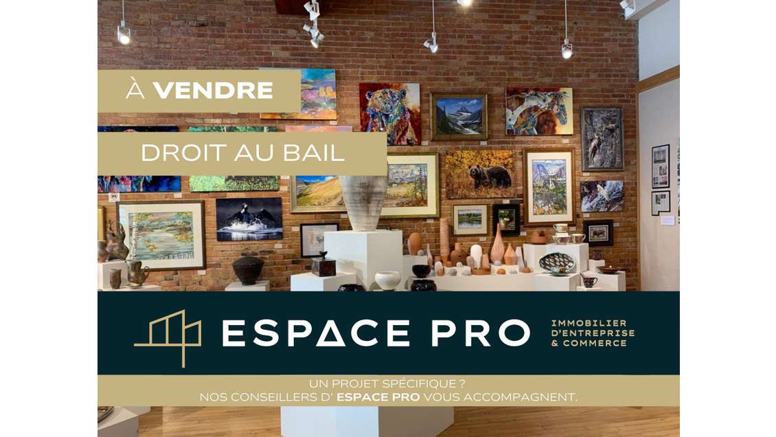 Droit au bail rue très commerçante de Honfleur