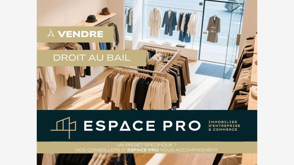 Droit au bail local 40m² empl N°1 Honfleur