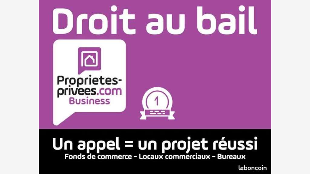 Cession de bail local commercial 65m² à Houdan