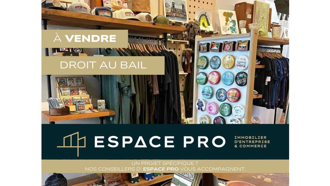 Cède bail local commercial de 40m² Houlgate centre