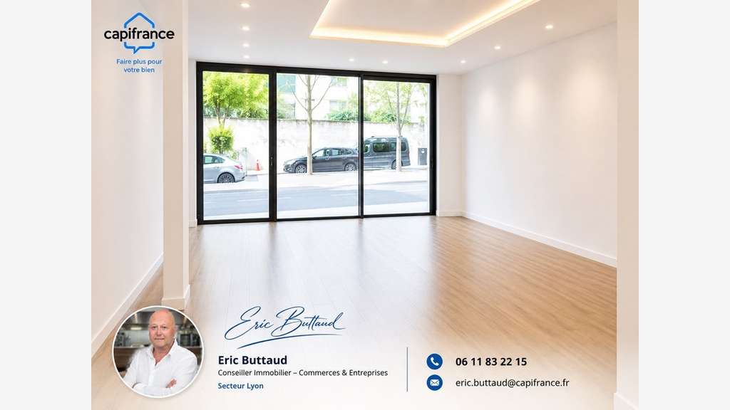 Bail à céder local commercial 60m² à Jonage (69)