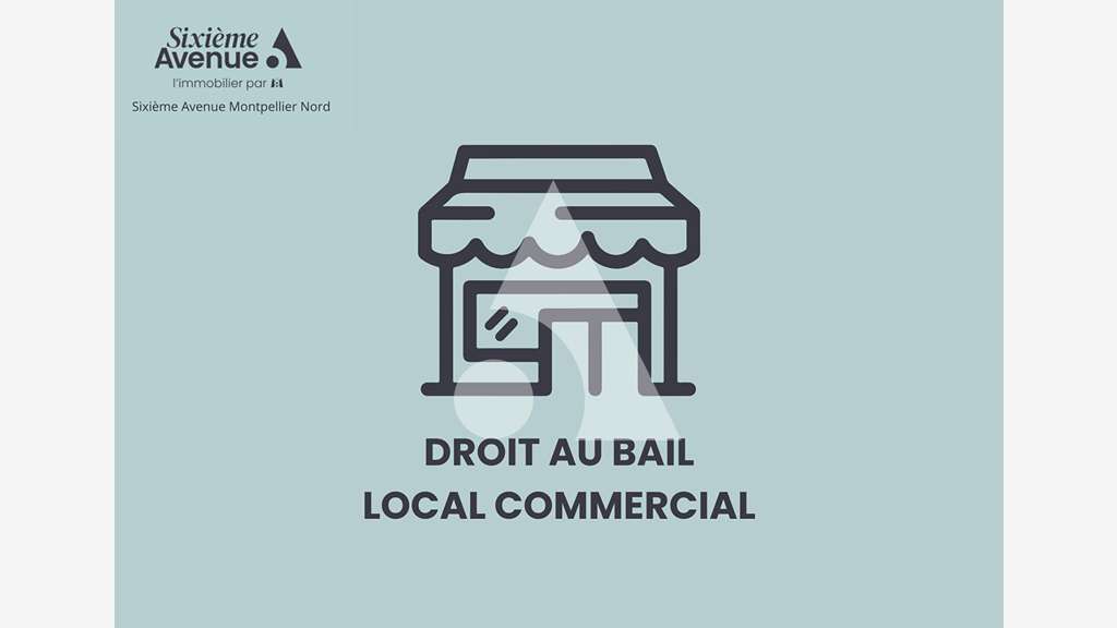 Droit au bail local commercial 62m² à Juvignac
