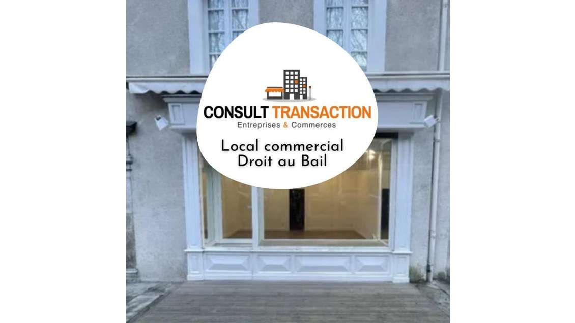 Local 45m² empl N°1 bord de mer La Bernerie centre