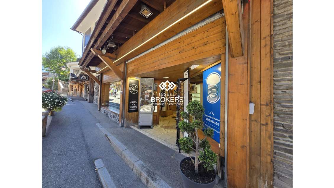 Droit au bail à céder empl stratégique à La Clusaz