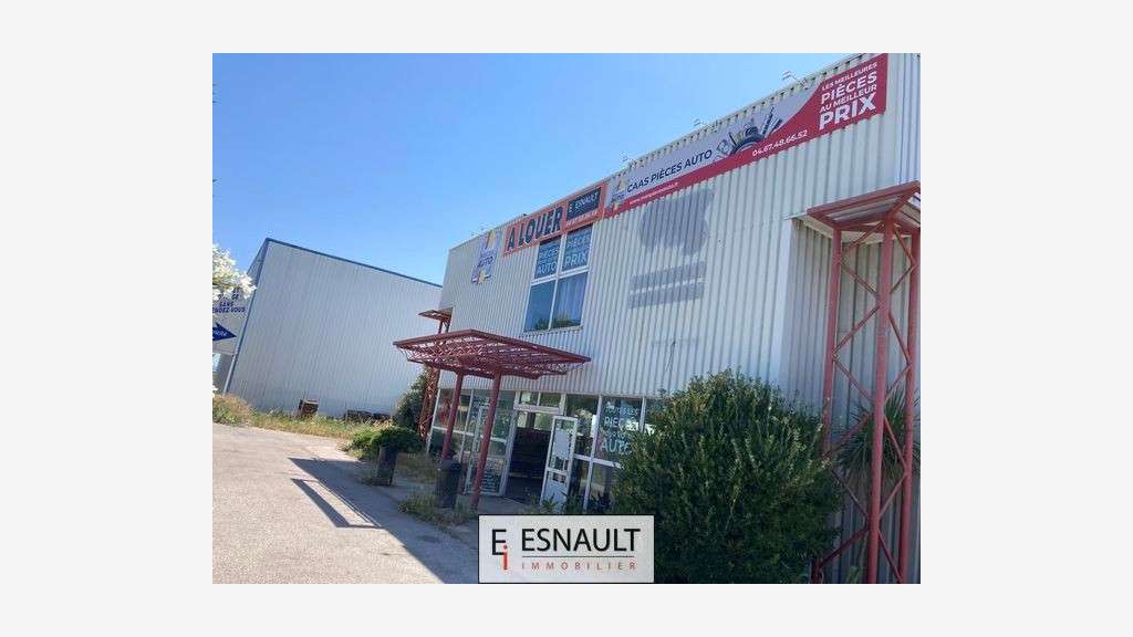 Exclusivité local commercial 1200m² ZI Sète