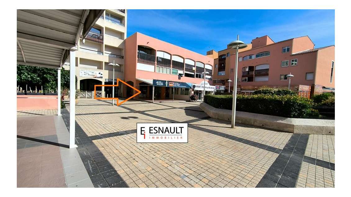 Location saisonnière commerce 120m² Cap d'Agde