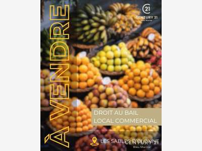 Local commercial grande vitrine hyper centre rue