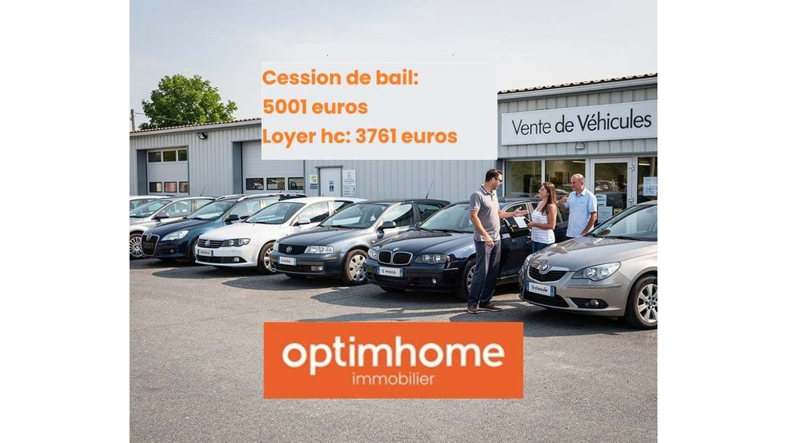 Local commercial 201m² + atelier 180m² à Lisieux