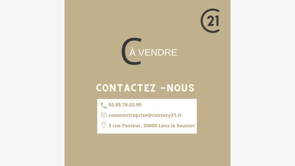 Droit au bail local 273m² à Lons le Saunier centre